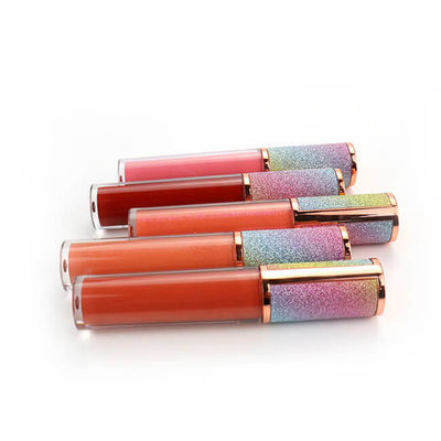 najnowsza sprawa firmy na temat Private Label Niestandardowe logo Wodoodporne tubki z brokatem Clear Lip Gloss